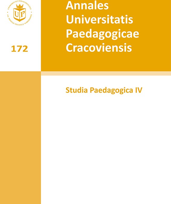 Annales Universitatis Paedagogicae Cracoviensis Studia Paedagogica IV (2015)